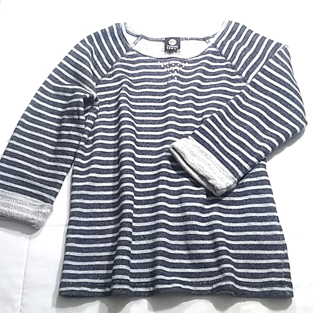 Jones New York 3/4 Sleeve Sweatshirt